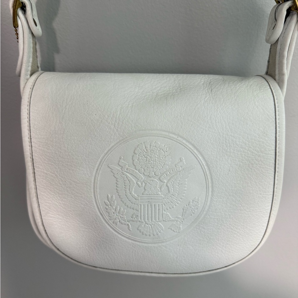 RARE UNICORN 🦄 Vintage Small Coach Federal Bag ERROR STAMP Bonnie Cashin Era - Picture 4 of 15